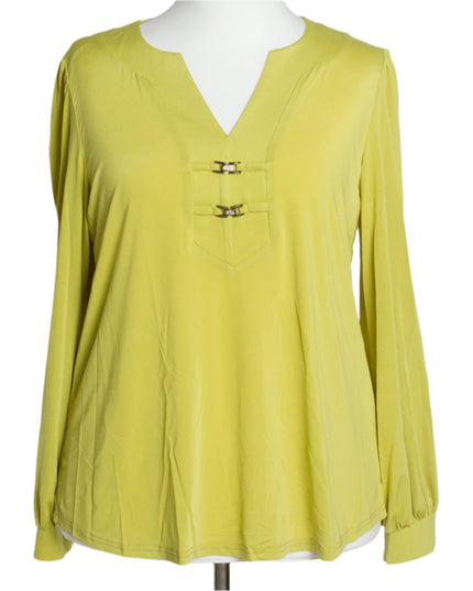 Κίτρινη Επίσημη Τουνίκ με Διακοσμητικά Στοιχεία