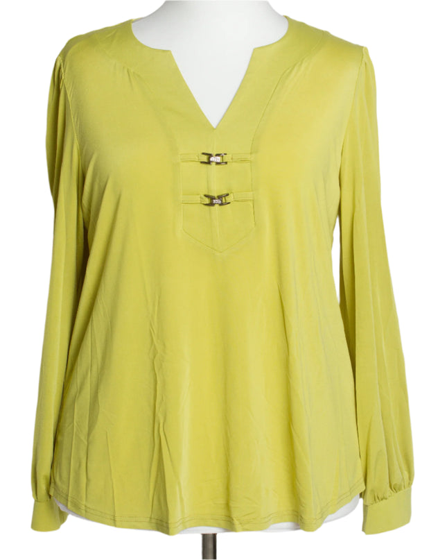 Κίτρινη Επίσημη Τουνίκ με Διακοσμητικά Στοιχεία