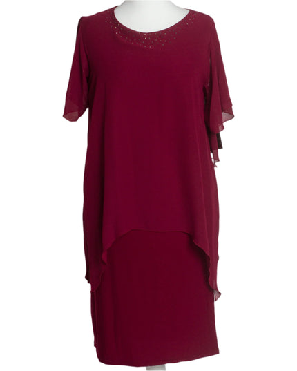 Βραδινό Φόρεμα Μπορντό - Επίσημο-Άνοιξη-Καλοκαίρι