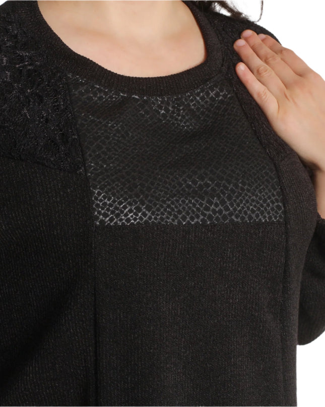 Μακρυ Φόρεμα με στοιχεία Δαντέλας