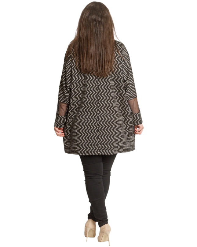 Επίσημη Τουνίκ Μαύρη με τούλι - Φθινόπωρο-Χειμώνας