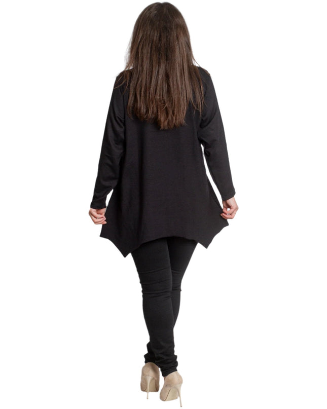 Επίσημη Μαξι Τουνίκ με Ασύμμετρη Γραμμή και Οικολογικό Δέρμα