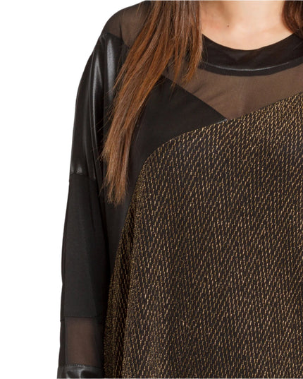 Γιορτινή Τουνίκ με Δερματίνη και Τούλι