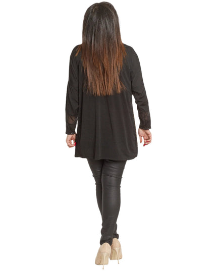 Γιορτινή Τουνίκ με Δερματίνη και Τούλι