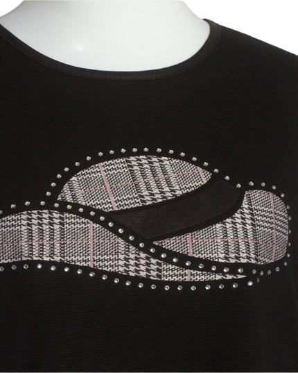 Κομψή Τουνίκ Μαύρη - Φθινόπωρο-Χειμώνας