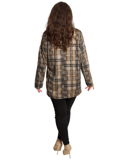 Γυναικεία ίσια καρό τουνίκ