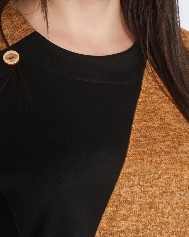 Γυναικεία Μαξι Τουνίκ με Διακοσμητικά Κουμπιά