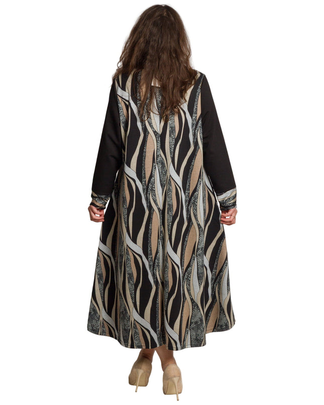 Κομψό κλός φόρεμα μεγάλα μεγέθη