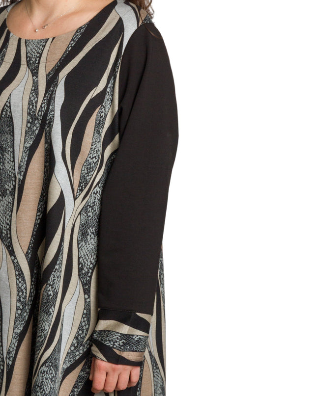 Κομψό κλός φόρεμα μεγάλα μεγέθη