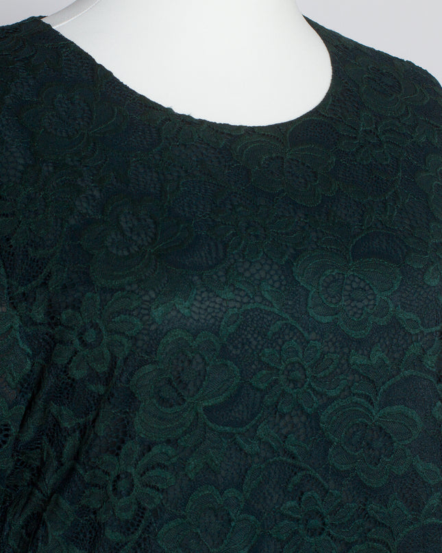 Φόρεμα δαντελα Πράσινο - Επίσημο - Μεγάλα Μεγέθη-Άνοιξη-Καλοκαίρι