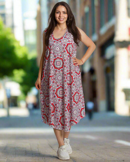 Καλοκαιρινό φόρεμα σε γραμμή Α