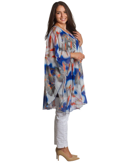 Αέρινη Επίσημη Τουνίκ Σιφόν σε Μεγάλα Μεγέθη