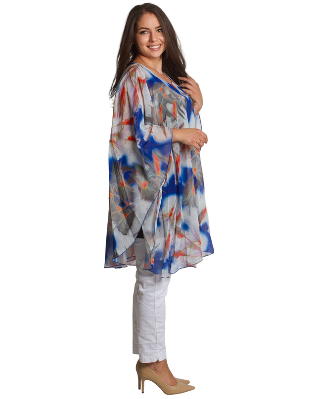 Αέρινη Επίσημη Τουνίκ Σιφόν σε Μεγάλα Μεγέθη