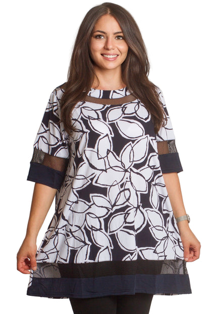 Μάξι τουνίκ με δερματίνη και τούλι- Άνοιξη-Καλοκαίρι