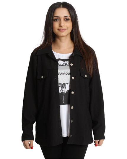 Σετ δύο κομματιών μεγάλα μεγέθη - Μπλούζα και Σακάκι - Άνοιξη-Καλοκαίρι