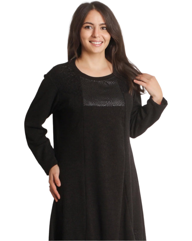 Μακρυ Φόρεμα με στοιχεία Δαντέλας