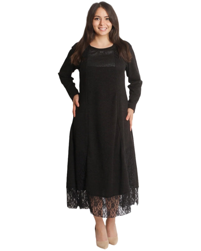 Μακρυ Φόρεμα με στοιχεία Δαντέλας