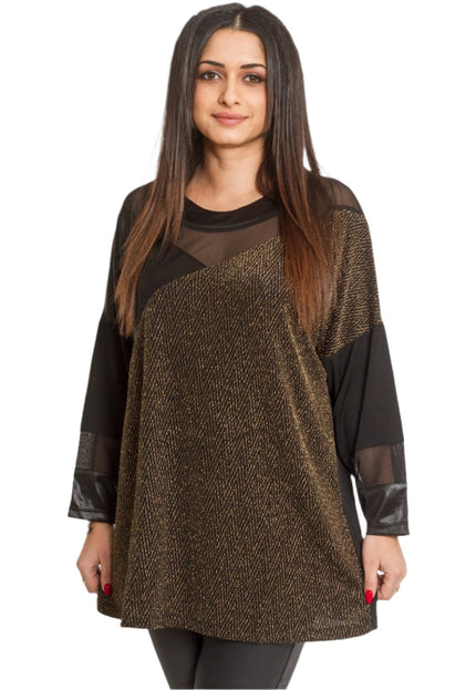 Γιορτινή Τουνίκ με Δερματίνη και Τούλι