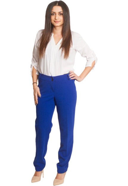Επίσημο Γυναικείο Παντελόνι σε  Μπλε ρουά