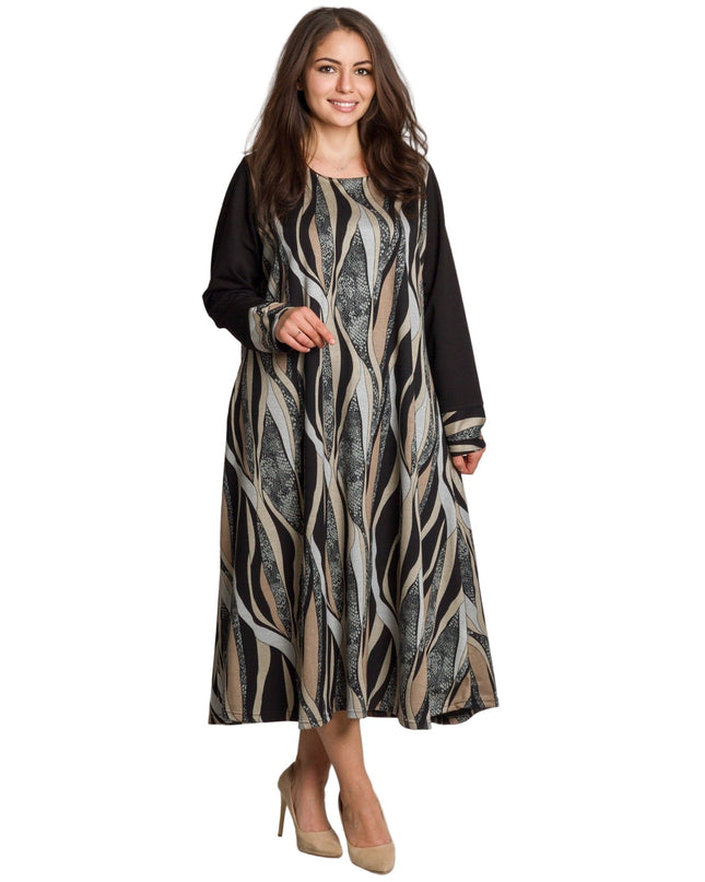 Κομψό κλός φόρεμα μεγάλα μεγέθη