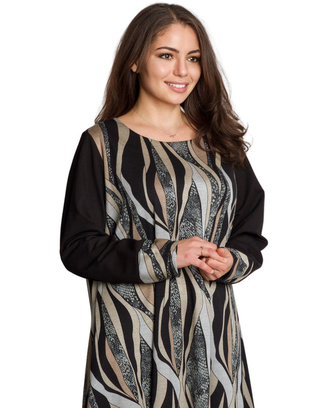 Κομψό κλός φόρεμα μεγάλα μεγέθη