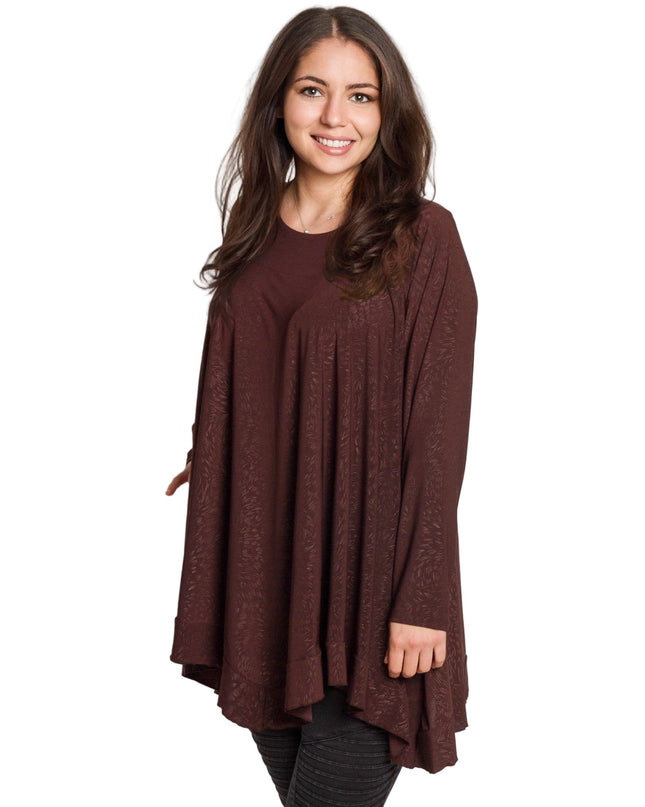 Εντυπωσιακή τουνίκ με ανάγλυφο και άνετη γραμμή