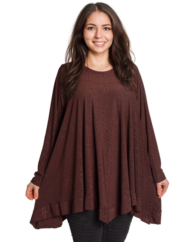 Εντυπωσιακή τουνίκ με ανάγλυφο και άνετη γραμμή