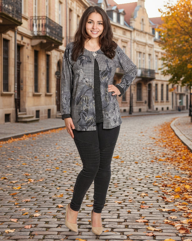 Στυλάτη Τουνίκ με καρφίτσα