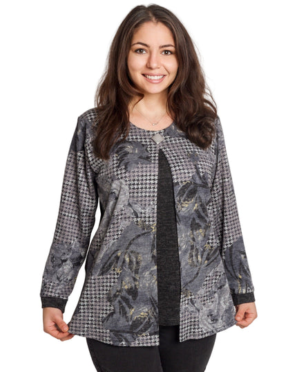 Στυλάτη Τουνίκ με καρφίτσα