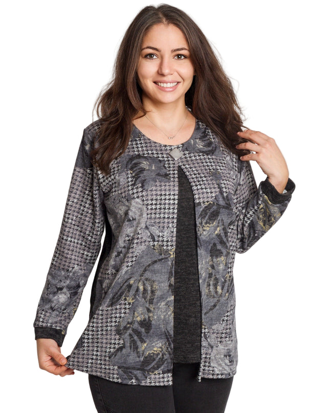 Στυλάτη Τουνίκ με καρφίτσα