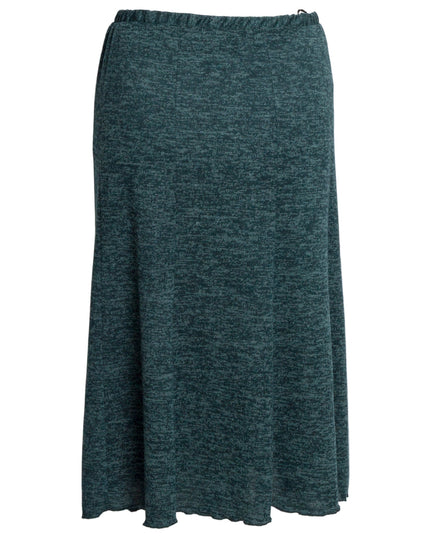 Φούστα σε πράσινο ελιάς μεγάλα μεγέθη