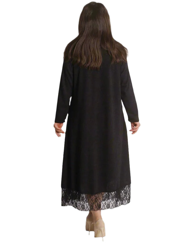 Μακρυ Φόρεμα με στοιχεία Δαντέλας