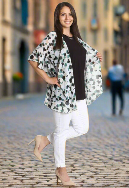 Σετ δύο κομματιών για γυναίκες - 2XL, 3XL, 4XL, 5XL - Άνοιξη-Καλοκαίρι